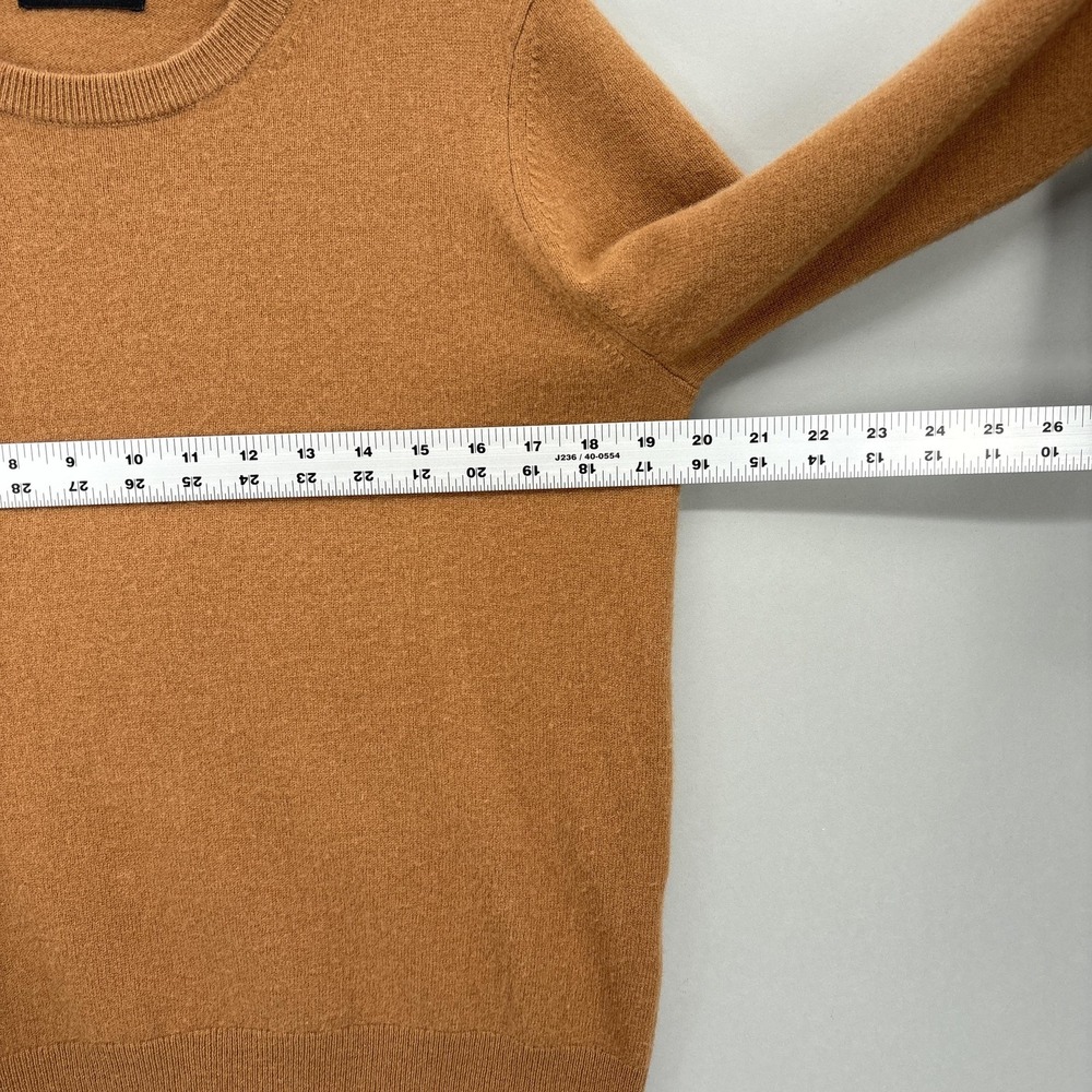 Naadam Sweater Womens Medium Brown 100% Cashmere Crewneck Raglan Knit Pullover - Picture 8 of 12